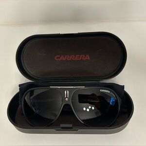 Carrera Sunglasses. Like New. Black with case and cleaning cloth